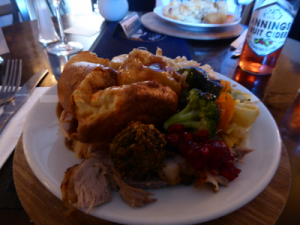 Sunday carvery at The Globe Inn